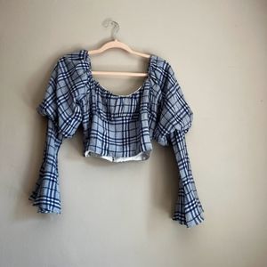 Cropped blouse